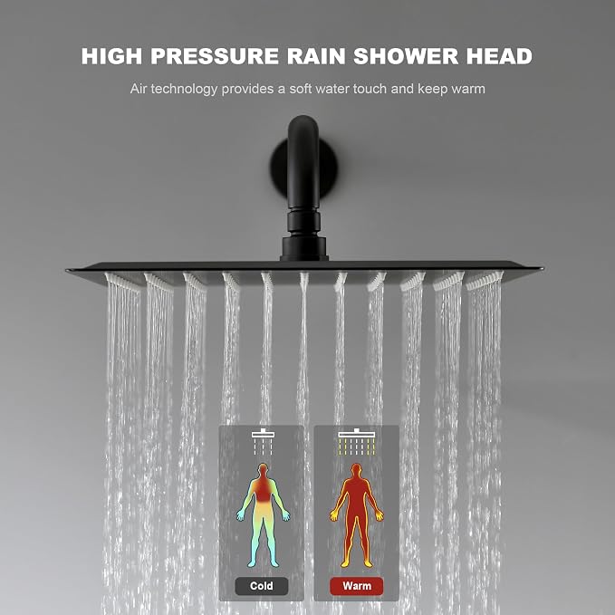 Shower Faucet Set Wall Mounted Shower head - Image 2