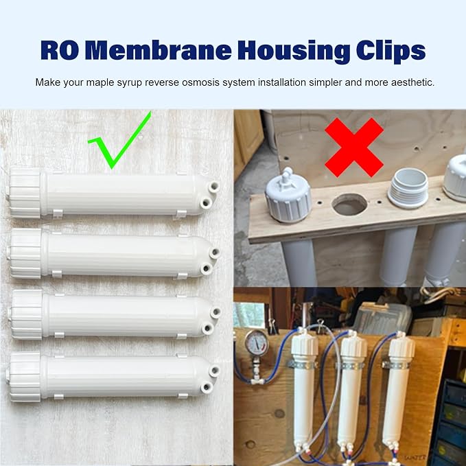 150 GPD RO Membrane with Reverse Osmosis Membrane Housing Set, Reverse Osmosis - Image 6