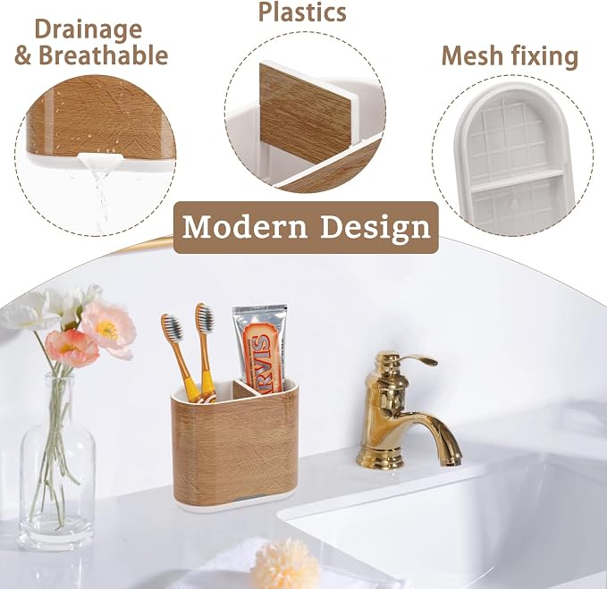 Toothbrush and Toothpaste Holder - Image 2