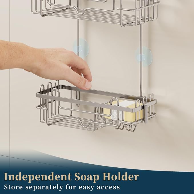 Consumest Over the Door Shower Caddy - Image 6