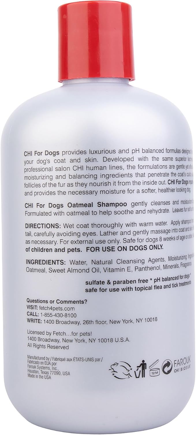CHI for Dogs Oatmeal Shampoo - Image 2