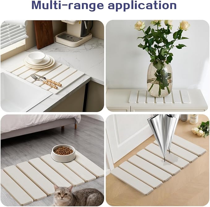 15.76 Inch Super Absorbent Diatomaceous Earth Mat - Image 6