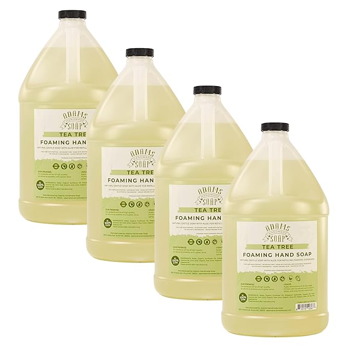 Adams Handmade Soap Liquid Foaming Soap 1 Gal by AdamsHandmadeSoap