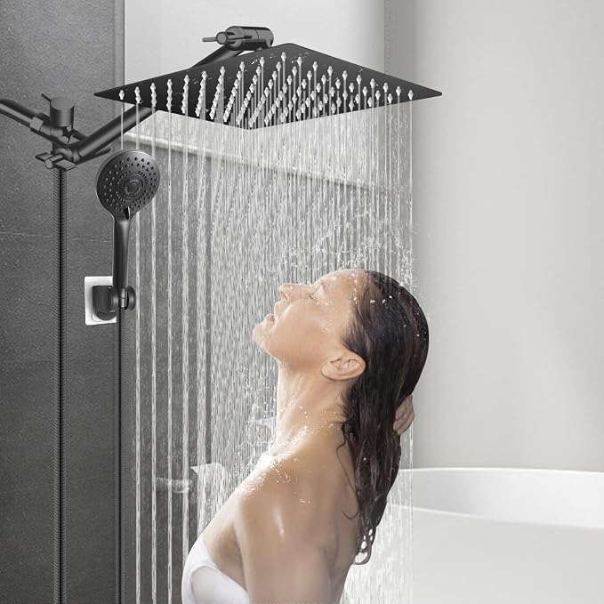 High/Low Pressure Water Rain Shower Head - Image 6