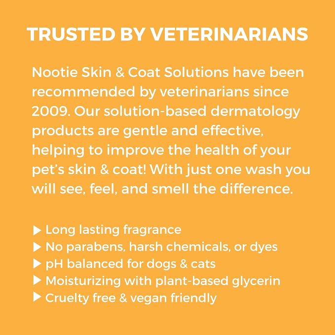 Nootie - Pet Shampoo for Sensitive Skin - Revitalizes Dry Skin & Coat - Natural - Image 3
