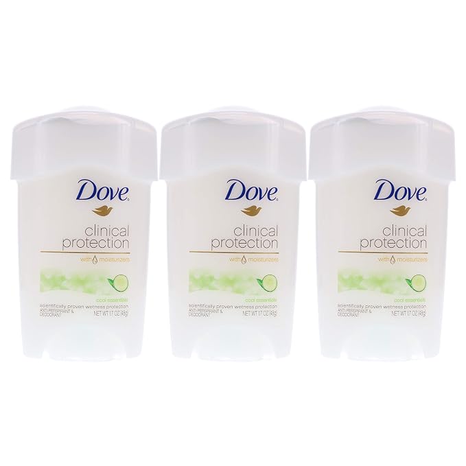Dove Clinical Protection Cool Essentials Anti-perspirant Deodorant, 1.7 Fl Oz by Dove
