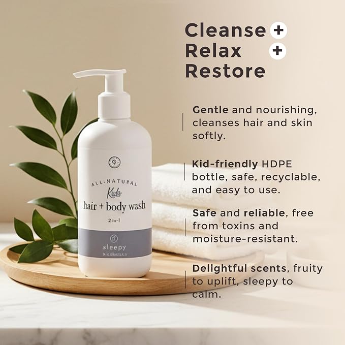 Rowe Casa Organics 2-in-1 Kids Hair & Body Wash - Image 6