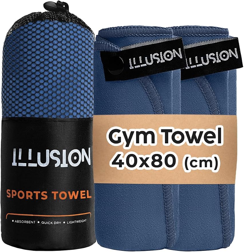 illusion Small Microfiber Gym Towels by Unknown