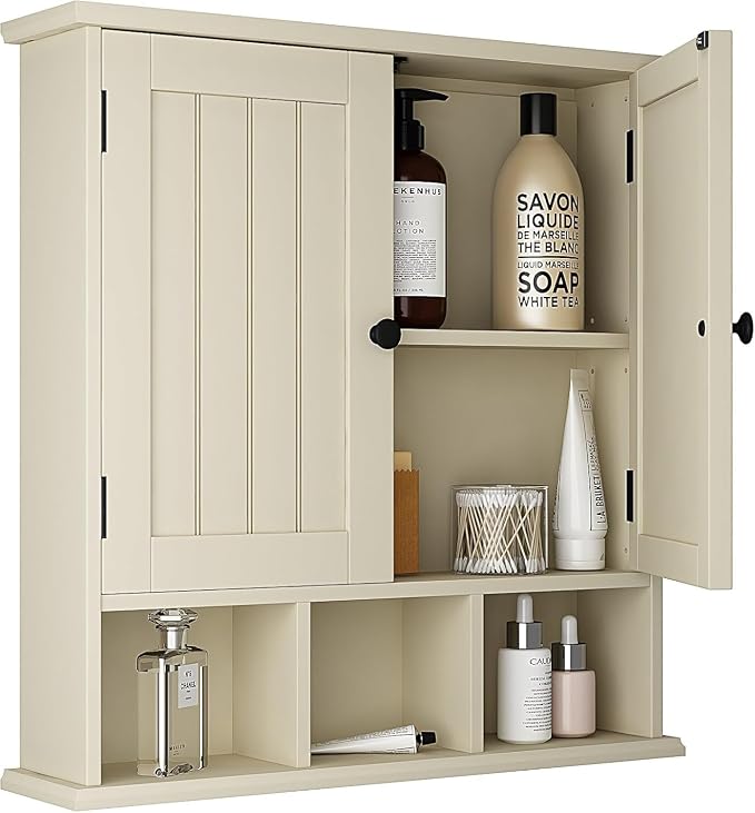ChooChoo Bathroom Cabinet Wall Mounted 2-Door by ChooChoo