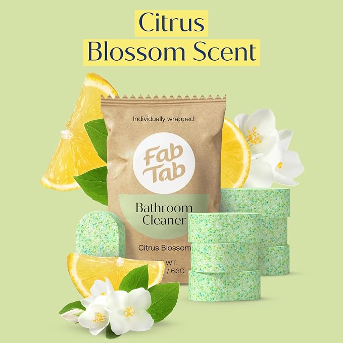 Fab Tab Bathroom Cleaner, Eco-Conscious Cleaning Tablets - Image 7