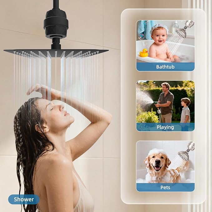 iFealClear Shower Head Filter, High Output Shower Filter - Image 6