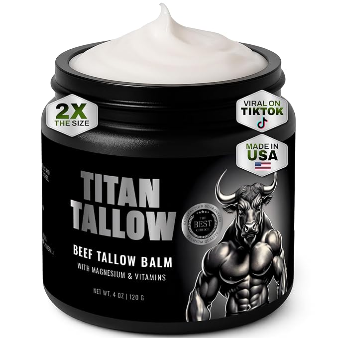 Beef Tallow for Skin, Face & Body Balm by TitanTallow