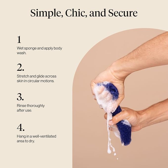 Kitsch African Net Sponge – Exfoliating Body Scrubber - Image 7
