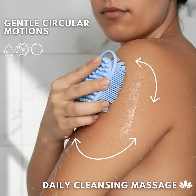 Silicone Body Scrubber for Shower - Image 2
