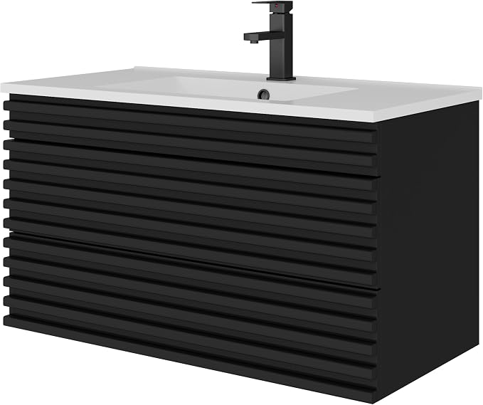 LUCKWIND 36" Floating Bathroom Vanity - Image 7