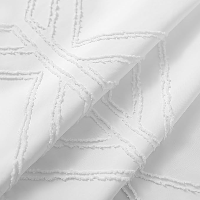 ROSERY No Hook Shower Curtain - Image 3