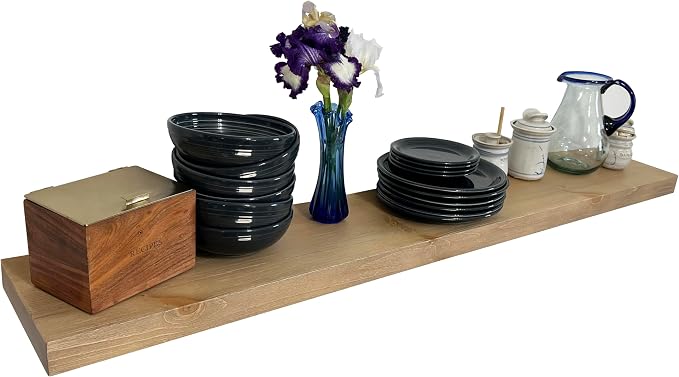 joelsantiques - 72 Inch Wooden Floating Shelves - Image 6