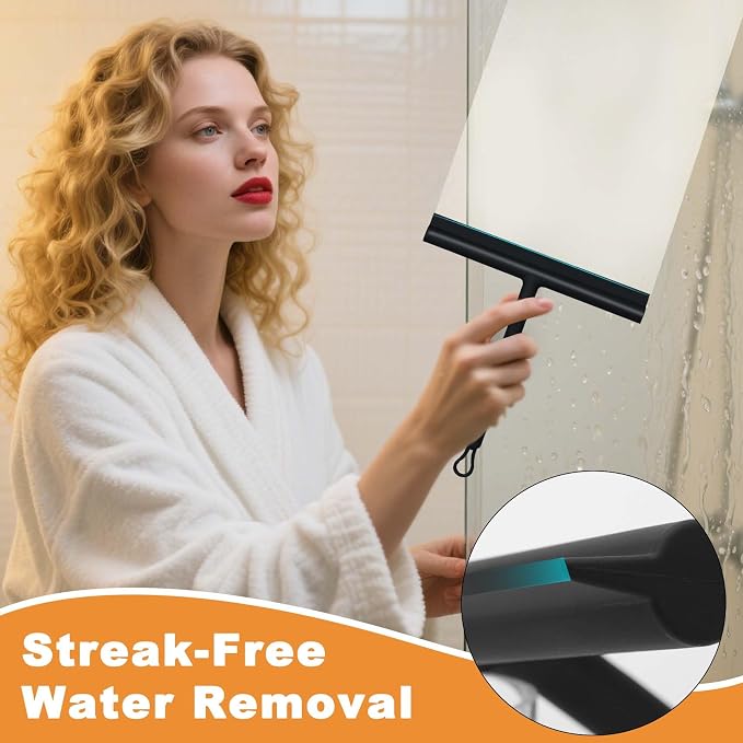Squeegee for Shower Glass Doors, Resilient Loop - Image 3