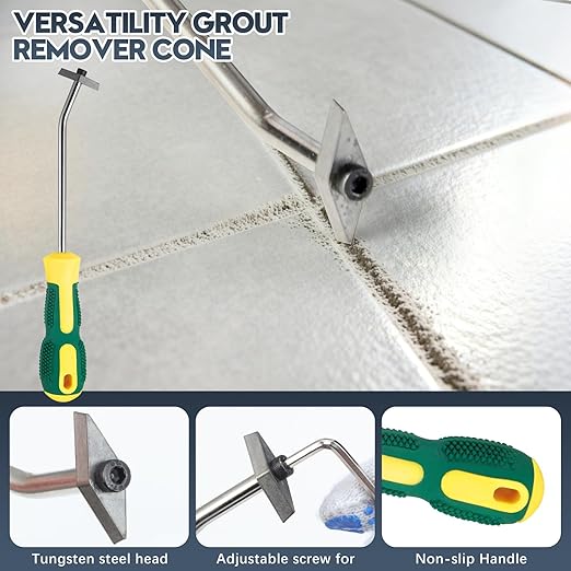 33 Pack Grout Removal Tool Kit, Tile & Caulk Remover Tools - Image 6
