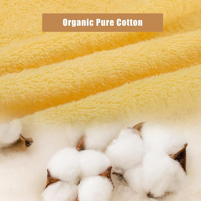 SEMAXE Bath Towel Set, 100% Cotton Bathroom Towels - Image 2