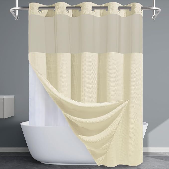 Ivory Hotel Shower Curtain by EUTXL