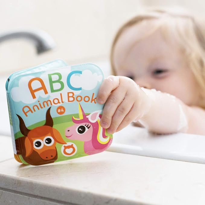 Floating Baby Bath Books. Kids Learning Bath Toys. Waterproof Bathtime Toys - Image 3