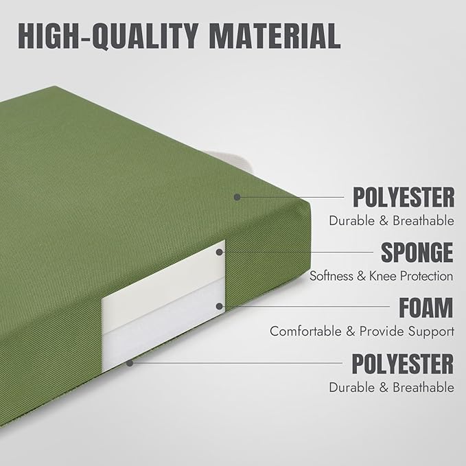 Large Knee Mat-Gardening Kneeler Pad-Thick Garden Sitting or Kneeling Pad - Image 4