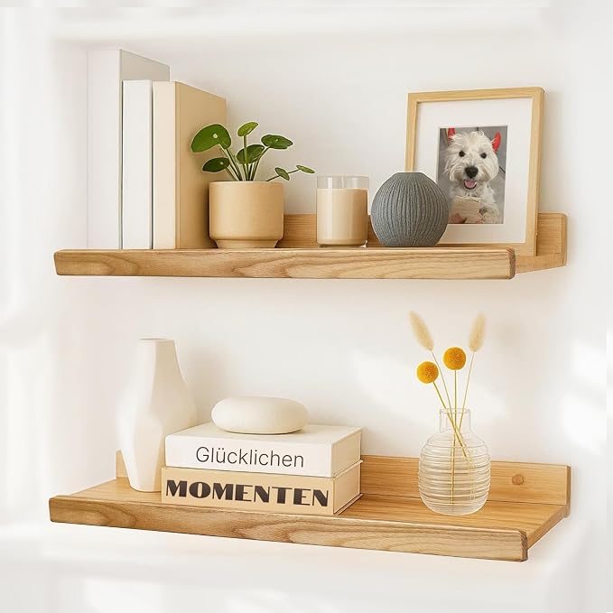 Floating Shelves for Wall 24 inch, Waterproof, Wall Storage Shelves - Image 2
