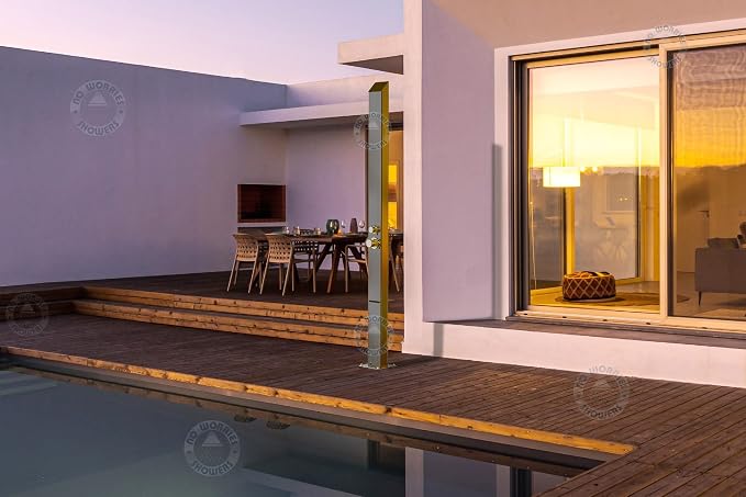 Outdoor Shower Toorak 316 Marine Grade Stainless Steel Panel-No Rust! Perfect - Image 6