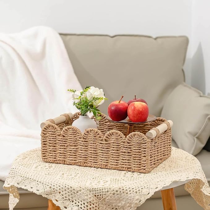 CubesLand Scalloped Decor Basket - Image 5