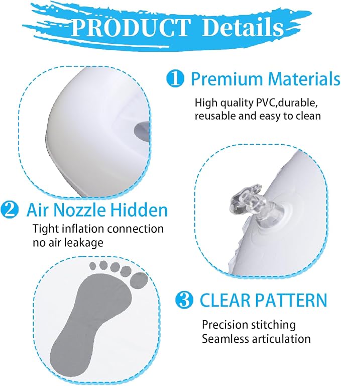 Portable Inflatable Foot Bath for Beach & Pool - Image 7
