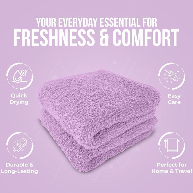 DAN RIVER 24 Pack Wash Cloths for Showering - Image 5