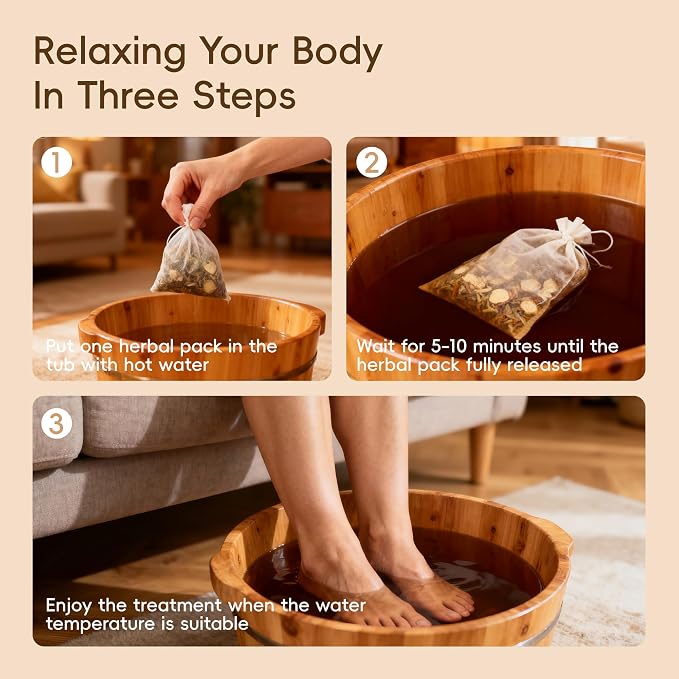 NOVAL Herbal Foot Bath Pedicure Spa Soak - Image 3