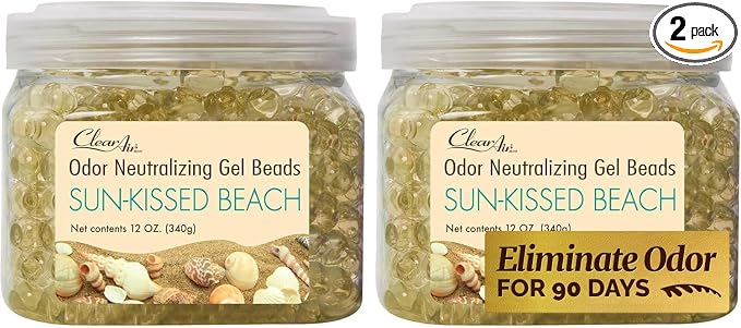 Clear Air Odor Eliminator Gel Beads - 12 oz by ClearAir