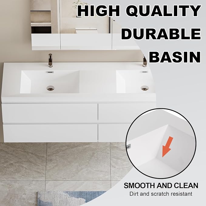 72" Floating Bathroom Vanity - Image 3