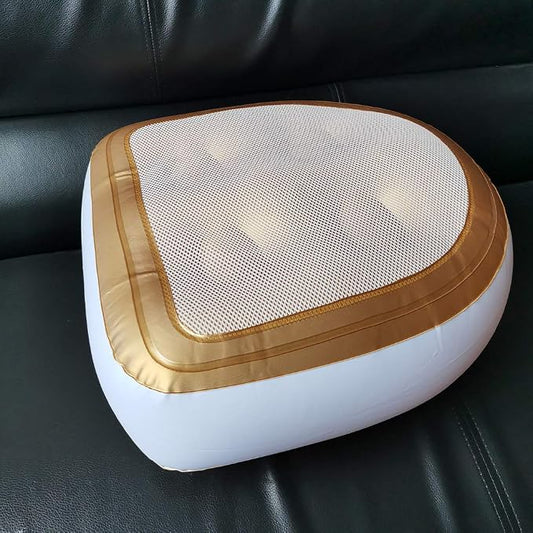 Hot Tub Booster Cushion w/Suction Cups, Inflatable Spa Cushion PVC Bathtub by JustEJoy