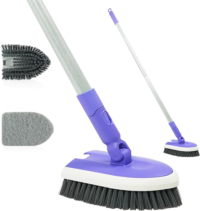 2 in 1 Tile Tub Scrubber Brush by TRENNCHI