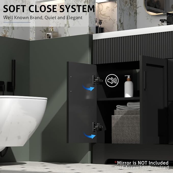 eclife 60" Bathroom Vanities Sink Combo - Image 6