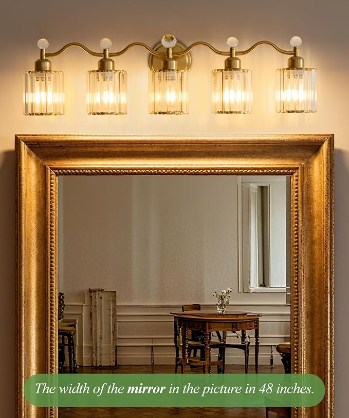 Bathroom Vanity Light Fixtures 5-lights, Bathroom Lights Fixture - Image 6