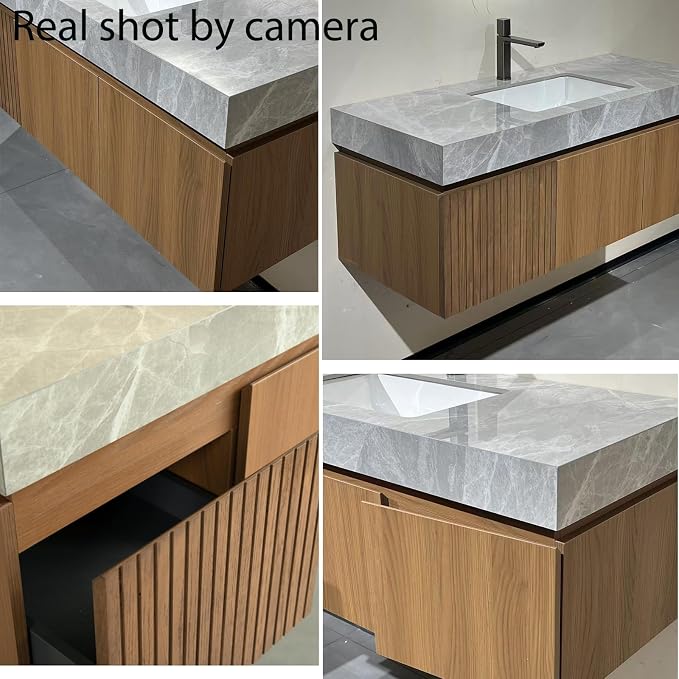 Ambrovina 48" Floating Bathroom Vanity - Image 7