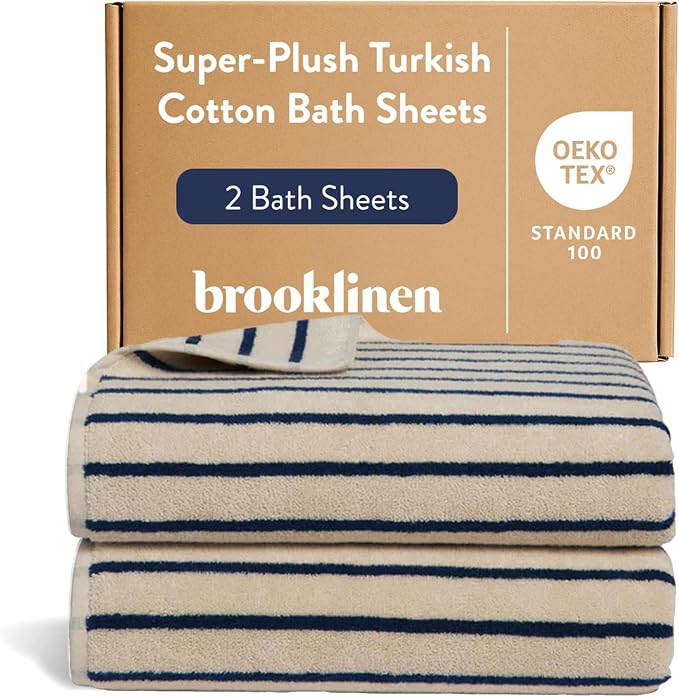 Brooklinen Super-Plush Turkish Cotton Bath Sheets by Brooklinen