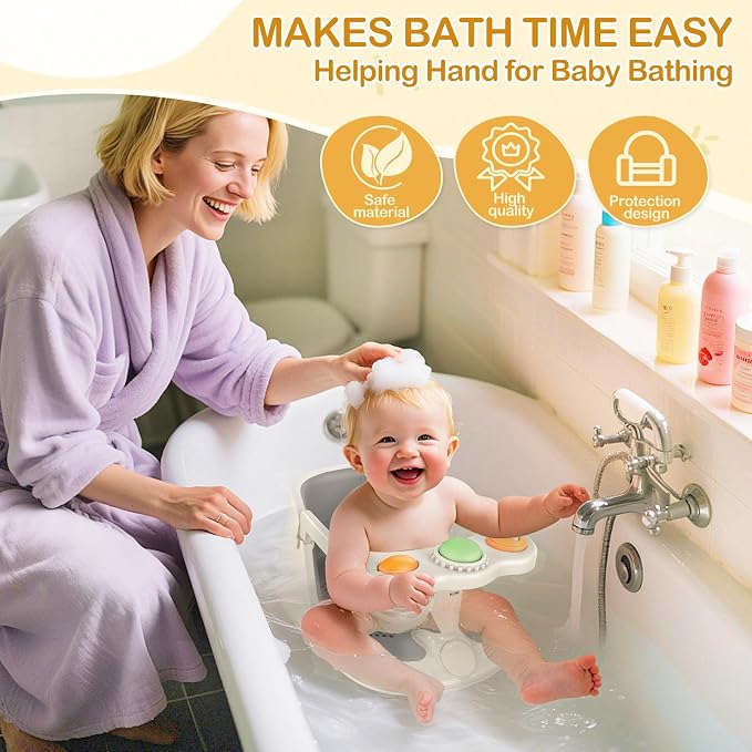 Baby Bath Seat for Babies 6 Months & Up - Image 4