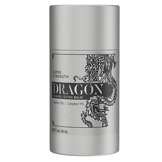 Dragon Balm 3.4oz Roll-Up Super Silver Strength by AmericannaWellness