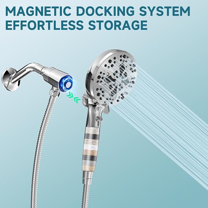5" Filtered Handheld Shower Head - Image 2