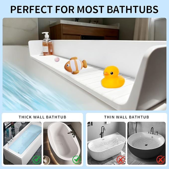 Splash Guard for Bathtub, Bathtub Splash Guard - Image 5