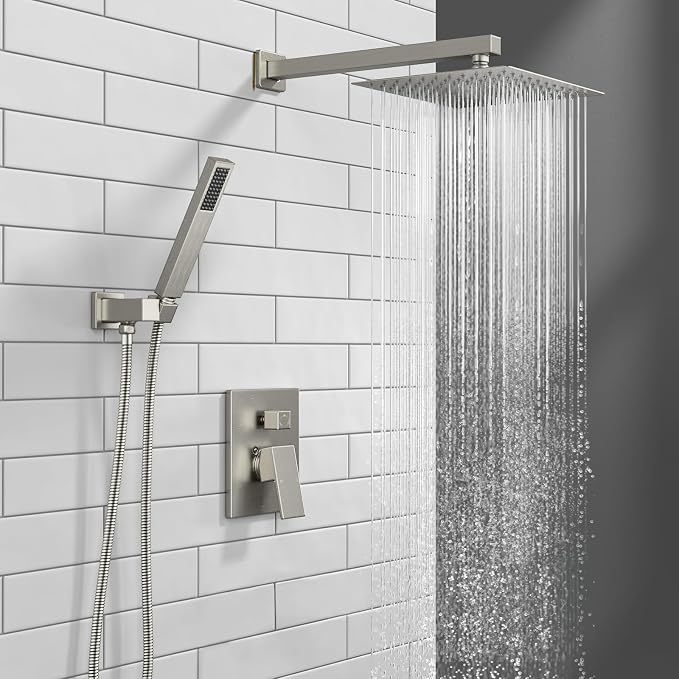 Lava Odoro Modern 2-Setting Square Shower System - Image 2