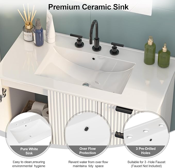 Freestanding Bathroom Vanity - Image 4