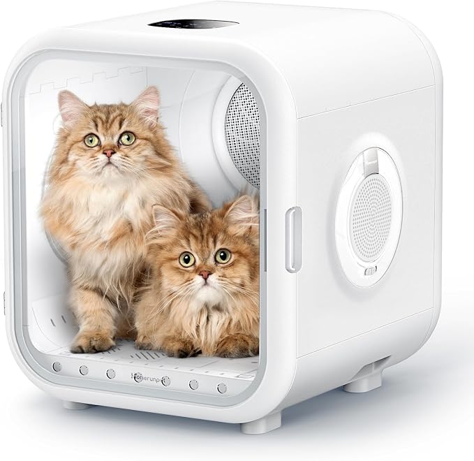 HomeRunPet Cat Dryer, 360° Efficient Automatic and Quiet Box - Image 9