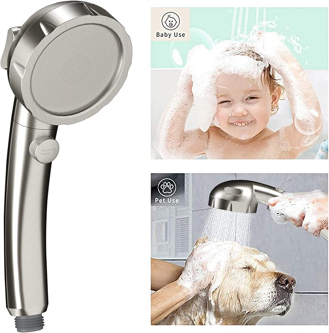 KAIYING Drill-Free High Pressure Handheld Shower Head - Image 3