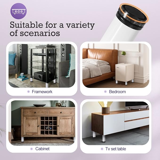 12 Inch Metal Furniture Legs - Image 7
